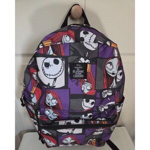NICE! Disney Nightmare Before Christmas Multicolor Jack & Sally Backpack